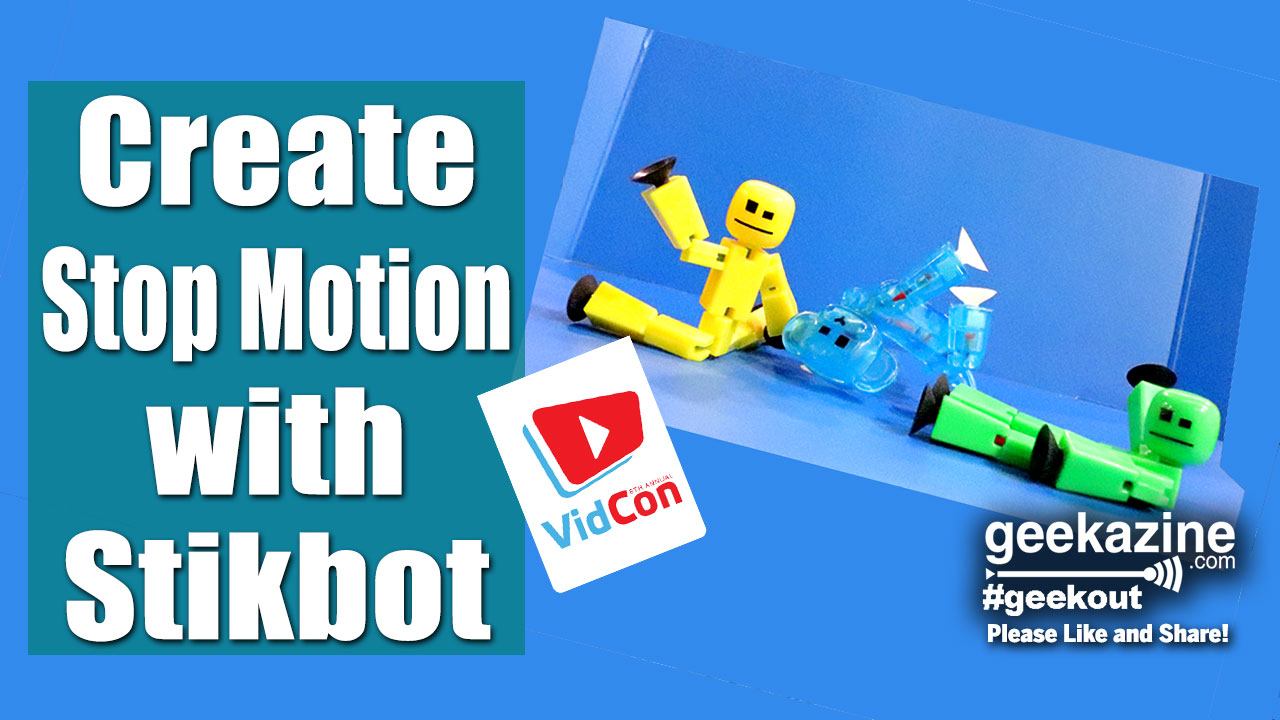 Create Stopmotion Animation fun with StikBot! A Review