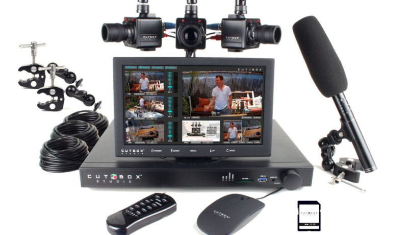 Cutbox 3-Camera Video Production Studio