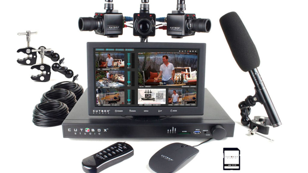 Cutbox 3-Camera Video Production Studio : Geekazine