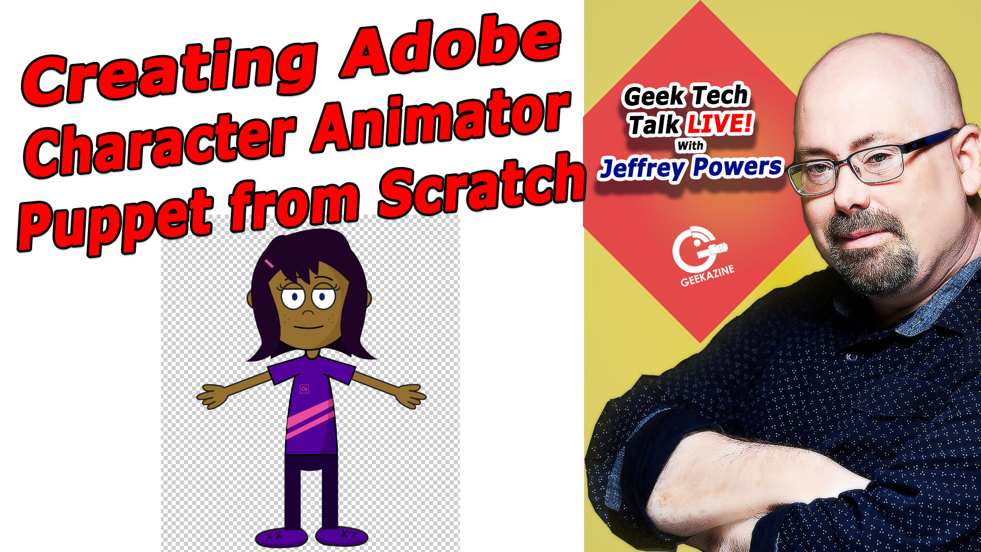 Creating my First Adobe Character Animator Puppet from Scratch :  