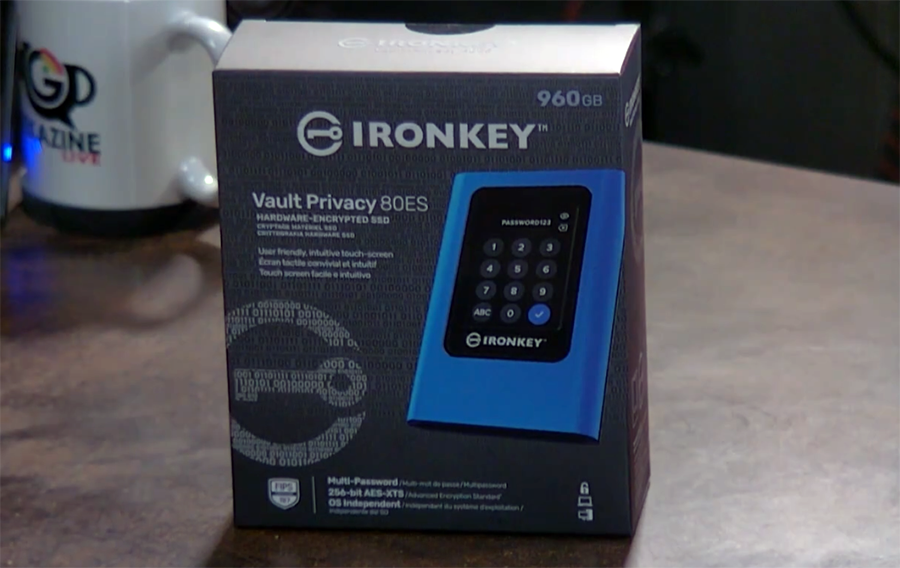 Kingston IronKey Vault Privacy 80