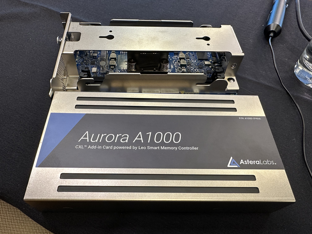 AsteraLabs Aurora A1000 PCIe card